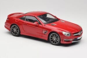 Mercedes AMG SL 63 R231 Punane Maisto 1:18 36199 Metall - pilt 6/8