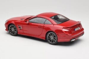 Mercedes AMG SL 63 R231 Punane Maisto 1:18 36199 Metall - pilt 7/8