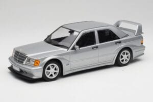 Mercedes 190E W201 2.5-16 EVO 2 Astral Hõbe Metallic Minichamps 1:18 155036101 Metall