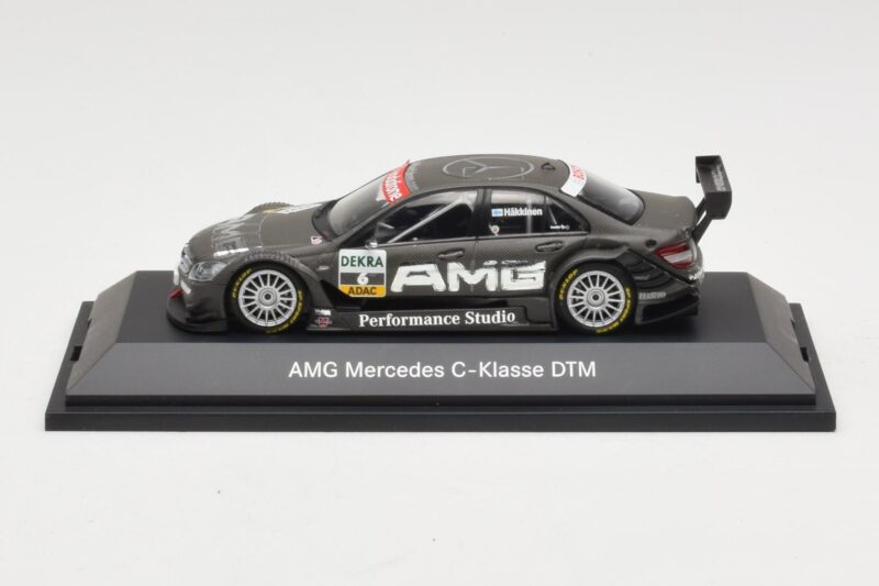 Mercedes C-Class C204 #6 M. Hakkinen HWA DTM 2007 Minichamps 1:43 B66962276 Metall