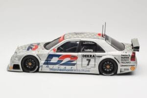 Mercedes C-Class W202 #7 K. Ludwig AMG-Mercedes Team Zakspeed DTM 1994 UT Models 1:18 180943307 Metall - pilt 4/8