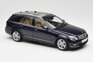 Mercedes C-Class S204 T-Modell Tanzanite Sinine AUTOart 1:18 B66962352 Metall - pilt 6/8