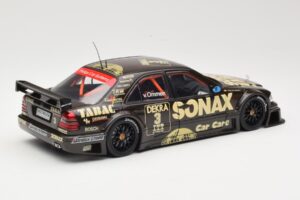 Mercedes C-Class W202 #3 J. van Ommen AMG Mercedes Team DTM 1995 UT Models 1:18 180953303 Metall - pilt 3/8