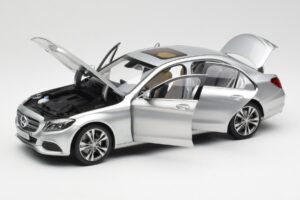 Mercedes C-Class W205 Iridium Hõbedane Metallik Norev 1:18 B66960253 Metall - pilt 2/8