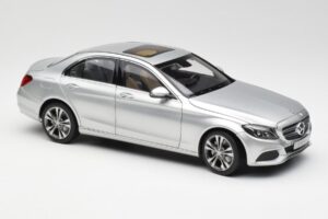 Mercedes C-Class W205 Iridium Hõbedane Metallik Norev 1:18 B66960253 Metall - pilt 6/8
