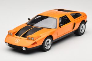 Mercedes C111 II White Autumn Metallic Norev 1:18 183050 Metall - pilt 9/10