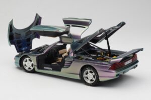 Mercedes C112 Lilla Guiloy 1:18 GI001 Metall - pilt 5/8