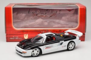 Mercedes C112 Sport Valge & Must Guiloy 1:18 68521 Metall - pilt 8/8