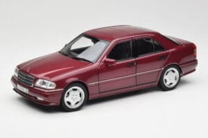 Mercedes AMG C36 W202 Almandine Punane Norev 1:18 B66040706 Metall