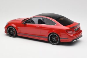 Mercedes AMG C63 W204 Edition 507 Punane GT Spirit 1:18 GT920 Vaik - pilt 4/5