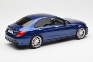 Mercedes AMG C63 S W205 Sinine GT Spirit 1:18 ZM044 Vaik - pilt 2/6