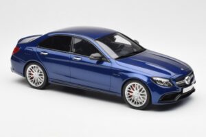 Mercedes AMG C63 S W205 Sinine GT Spirit 1:18 ZM044 Vaik - pilt 4/6