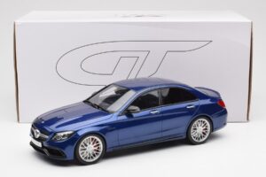 Mercedes AMG C63 S W205 Sinine GT Spirit 1:18 ZM044 Vaik - pilt 6/6