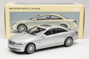Mercedes CL-Class C216 Hõbedane AUTOart 1:18 76164 Metall - pilt 8/8