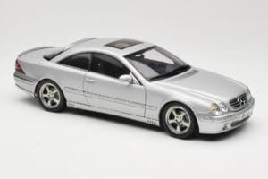 Mercedes CL500 C215 Lorinser Silver Metallic AUTOart 1:18 70121 Metall - pilt 6/8