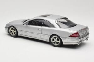 Mercedes CL500 C215 Lorinser Silver Metallic AUTOart 1:18 70121 Metall - pilt 7/8