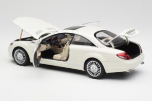 Mercedes CL500 C216 Calcit Valge AUTOart 1:18 B66962341 Metall - pilt 5/8