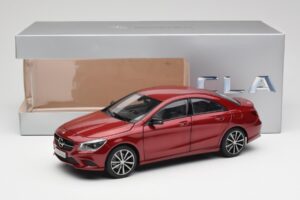 Mercedes CLA C117 Designo Patagonia Punane Metallik Norev 1:18 B66960131 Metall - pilt 8/8