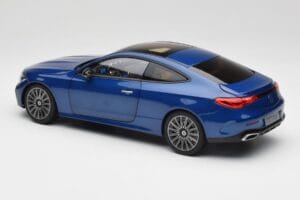 Mercedes CLE Coupe C236 Sinine Norev 1:18 B66960597 Metall - pilt 7/8
