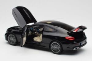 Mercedes CLE C236 Coupe Obsidian Must Metallik Norev 1:18 183937 Metall - pilt 5/8