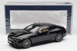 Mercedes CLE C236 Coupe Obsidian Must Metallik Norev 1:18 183937 Metall - pilt 8/8