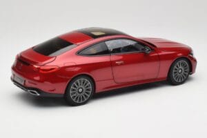 Mercedes CLE Coupe C236 Punane Norev 1:18 B66960596 Metall - pilt 3/8