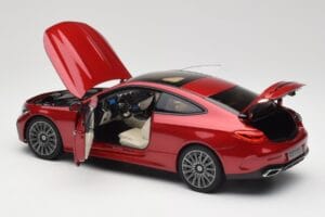 Mercedes CLE Coupe C236 Punane Norev 1:18 B66960596 Metall - pilt 5/8