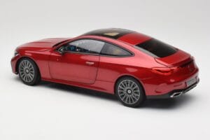 Mercedes CLE Coupe C236 Punane Norev 1:18 B66960596 Metall - pilt 7/8