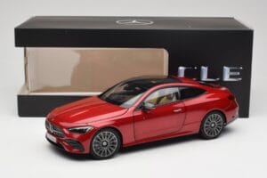 Mercedes CLE Coupe C236 Punane Norev 1:18 B66960596 Metall - pilt 8/8