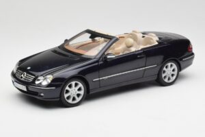 Mercedes CLK 500 W209 Kabriolett Tumesinine Metallik Kyosho 1:18 B66962174 Metall