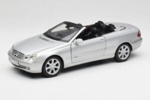 Mercedes CLK 500 Kabriolett Elegance A209 Hõbe Kyosho 1:18 B66962172 Metall