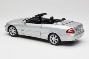 Mercedes CLK 500 Kabriolett Elegance A209 Hõbe Kyosho 1:18 B66962172 Metall - pilt 7/8