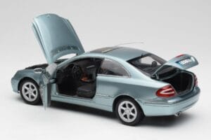 Mercedes CLK 500 W209 Helesinined Metallik Kyosho 1:18 B66962192 Metall - pilt 5/8