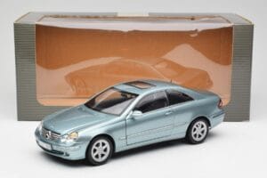 Mercedes CLK 500 W209 Helesinined Metallik Kyosho 1:18 B66962192 Metall - pilt 8/8