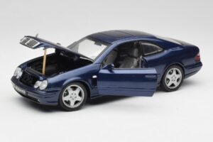 Mercedes CLK 55 AMG C209 Sinine Metallik Anson 1:18 30343 Metall - pilt 2/8