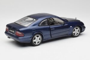 Mercedes CLK 55 AMG C209 Sinine Metallik Anson 1:18 30343 Metall - pilt 3/8