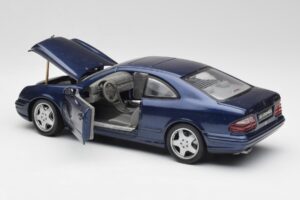 Mercedes CLK 55 AMG C209 Sinine Metallik Anson 1:18 30343 Metall - pilt 5/8
