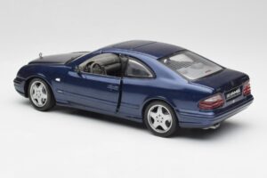 Mercedes CLK 55 AMG C209 Sinine Metallik Anson 1:18 30343 Metall - pilt 7/8