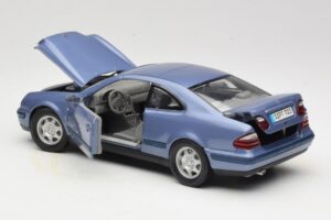 Mercedes CLK C208 Lilla Anson 1:18 30330 Metall - pilt 5/8