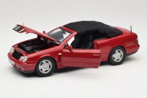Mercedes CLK A208 Kabriolett Punane Anson 1:18 30338 Metall - pilt 2/8