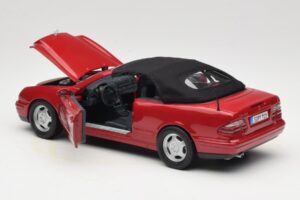 Mercedes CLK A208 Kabriolett Punane Anson 1:18 30338 Metall - pilt 5/8