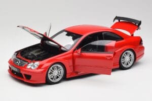 Mercedes CLK DTM AMG C209 Mars Punane Kyosho 1:18 08461R Metall - pilt 2/8