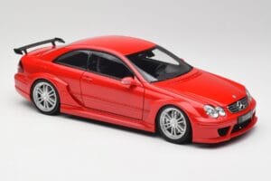 Mercedes CLK DTM AMG C209 Mars Punane Kyosho 1:18 08461R Metall - pilt 6/8