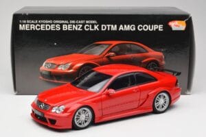 Mercedes CLK DTM AMG C209 Mars Punane Kyosho 1:18 08461R Metall - pilt 8/8