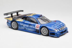 Mercedes CLK GTR #12 Original Teile FIA GT 1999 Maisto 1:18 56036 Metall - pilt 5/7