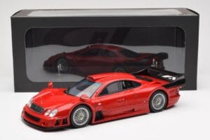 Mercedes CLK-GTR Super Sport Punane GT Spirit 1:18 GT910 Vaik - pilt 6/6