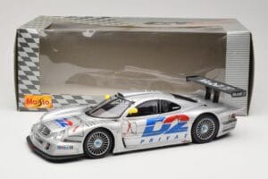 Mercedes CLK LM GT1 #1 AMG Mercedes K. Ludwig / R. Zonta FIA GT Championship 1998 Maisto 1:18 56053 Metall - pilt 8/8