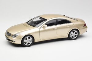 Mercedes CLS C219 Hele Beež Kuld Kyosho 1:18 08401LBE Metall