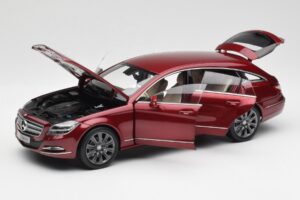 Mercedes CLS Shooting Brake X218 Thulite Punane Norev 1:18 B66960116 Metall - pilt 2/8