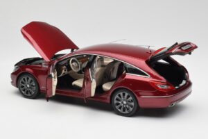 Mercedes CLS Shooting Brake X218 Thulite Punane Norev 1:18 B66960116 Metall - pilt 5/8